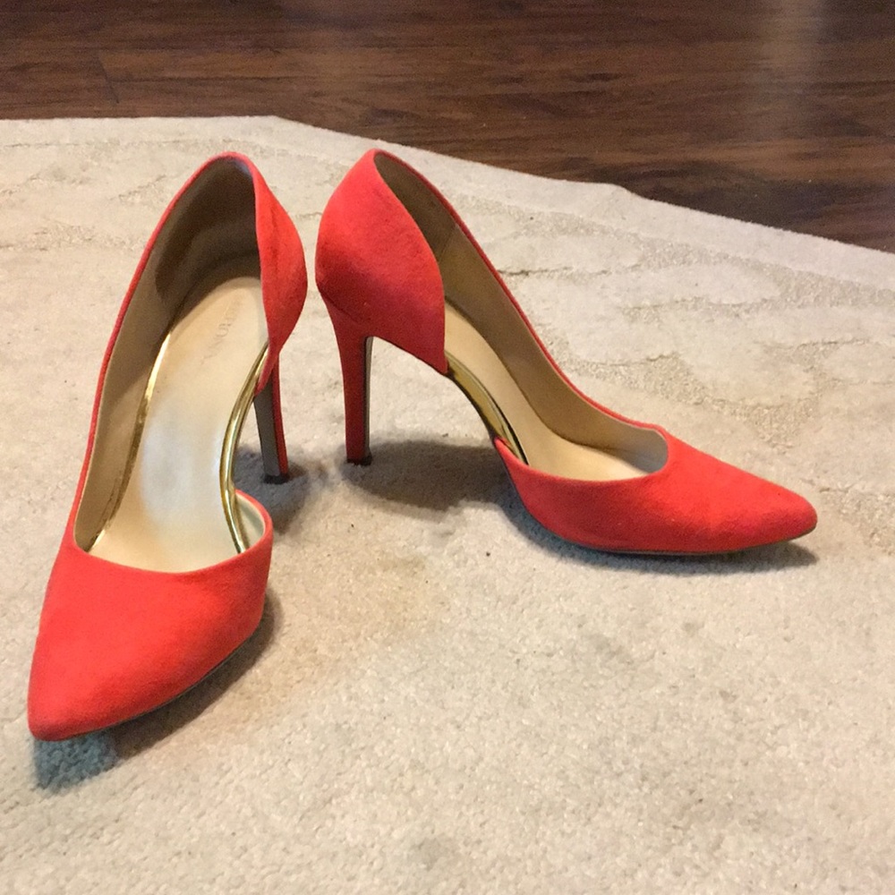 Merona coral 4” pumps!